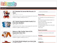 Tablet Screenshot of bebekcinsiyeti.com